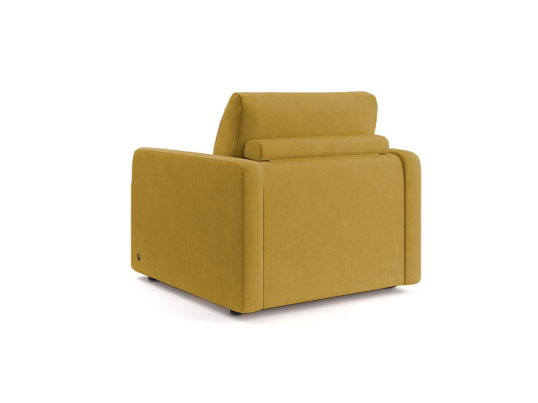 Кресло-кровать Бруно цвет желтый (фото 323956)