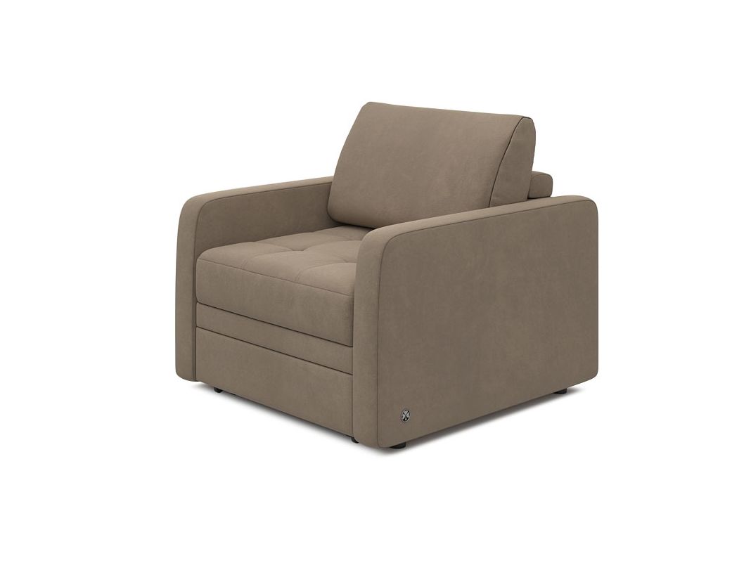 Кресло-кровать Бруно цвет бежевый,коричневый (фото 324063)