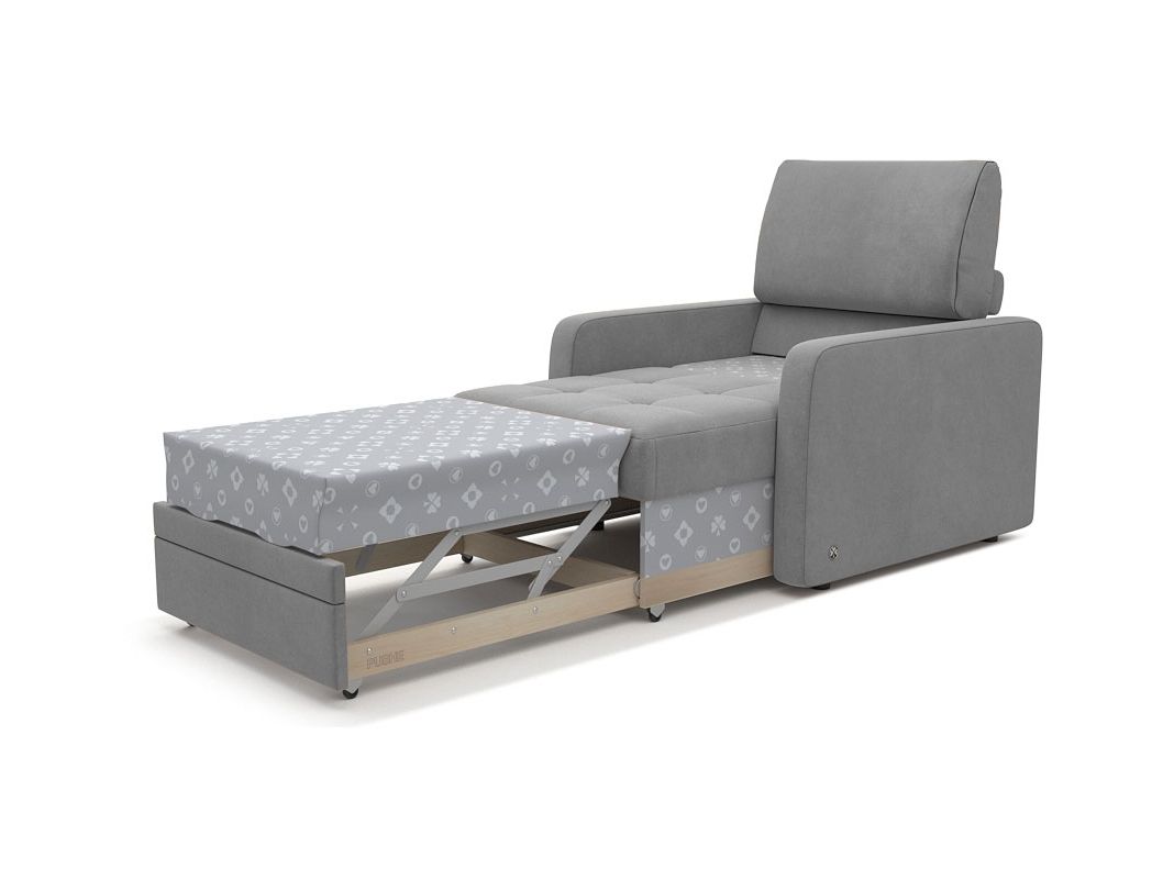 Кресло-кровать Бруно цвет серый (фото 324084)