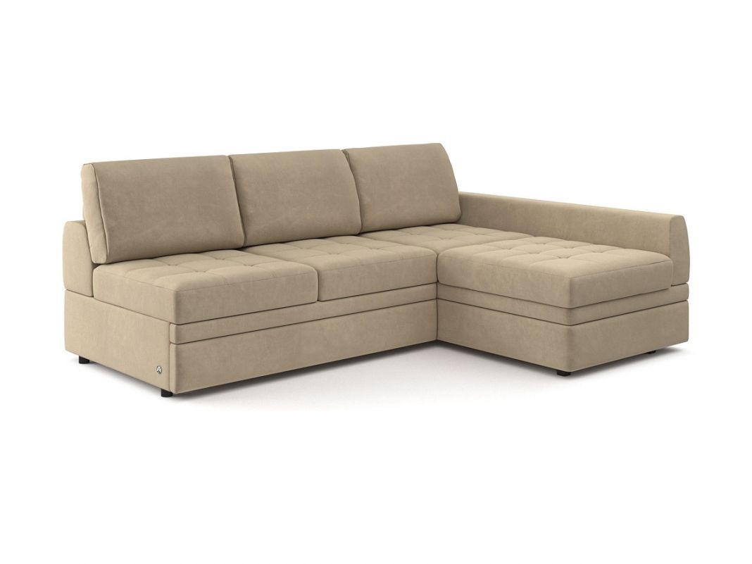 Угловой диван Бруно цвет бежевый (фото 324108)