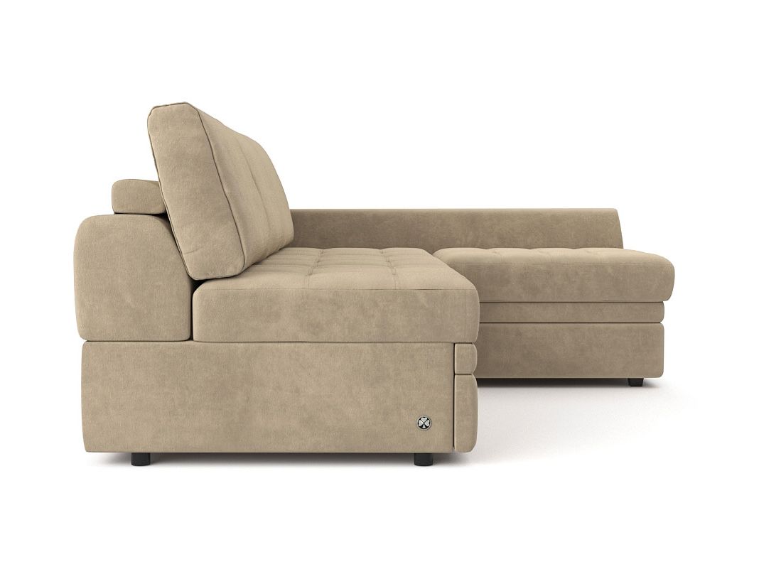 Угловой диван Бруно цвет бежевый (фото 324109)