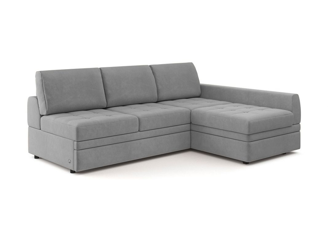 Угловой диван Бруно цвет серый (фото 324168)