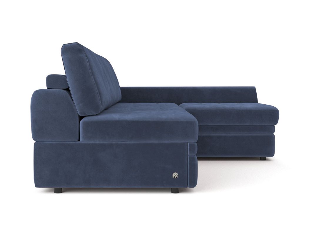 Угловой диван Бруно цвет синий (фото 324226)