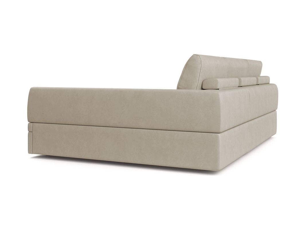 Угловой диван Бруно цвет бежевый (фото 324286)