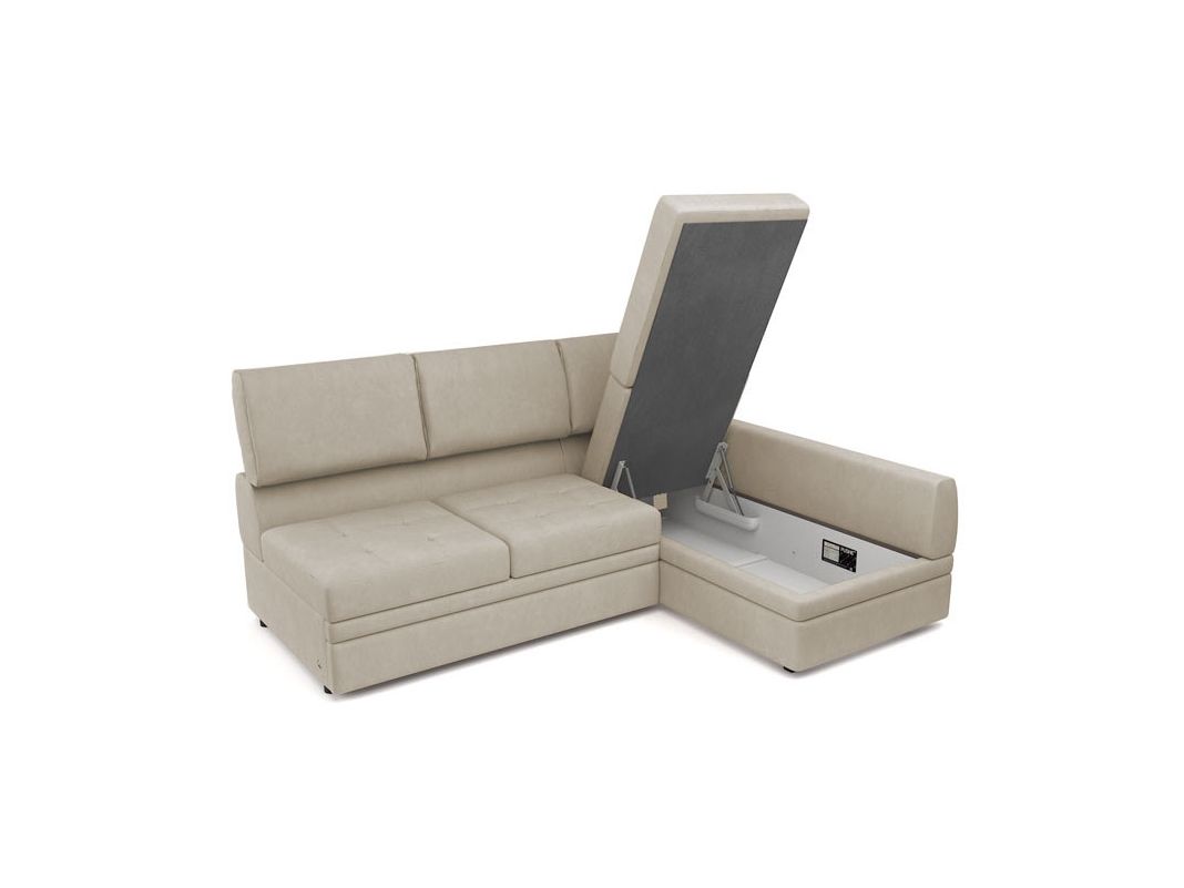 Угловой диван Бруно цвет бежевый (фото 324289)