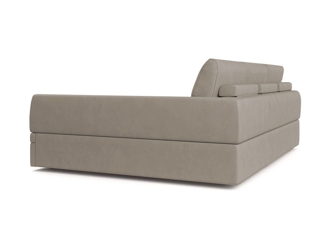 Угловой диван Бруно цвет бежевый,коричневый (фото 324316)