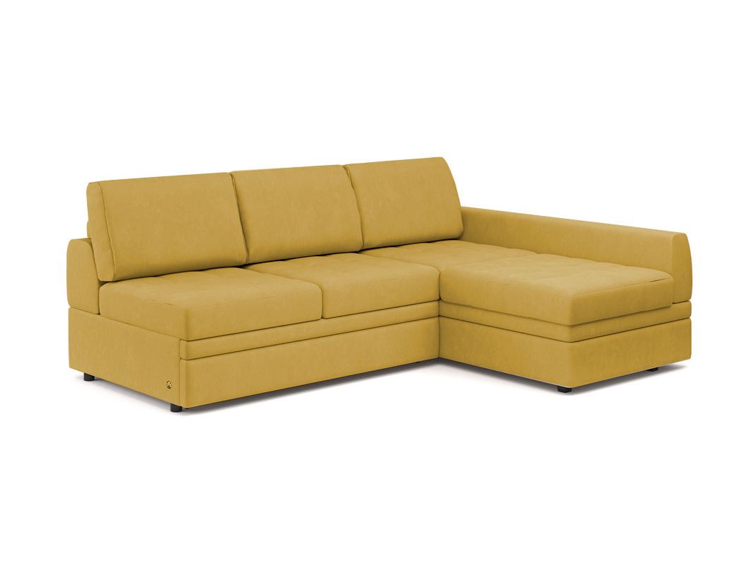 Угловой диван Бруно цвет желтый (фото 324345)