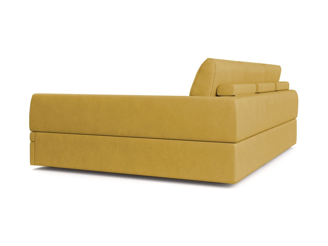 Угловой диван Бруно цвет желтый (фото 324346)