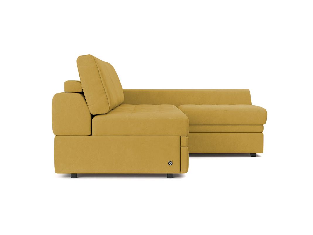 Угловой диван Бруно цвет желтый (фото 324347)