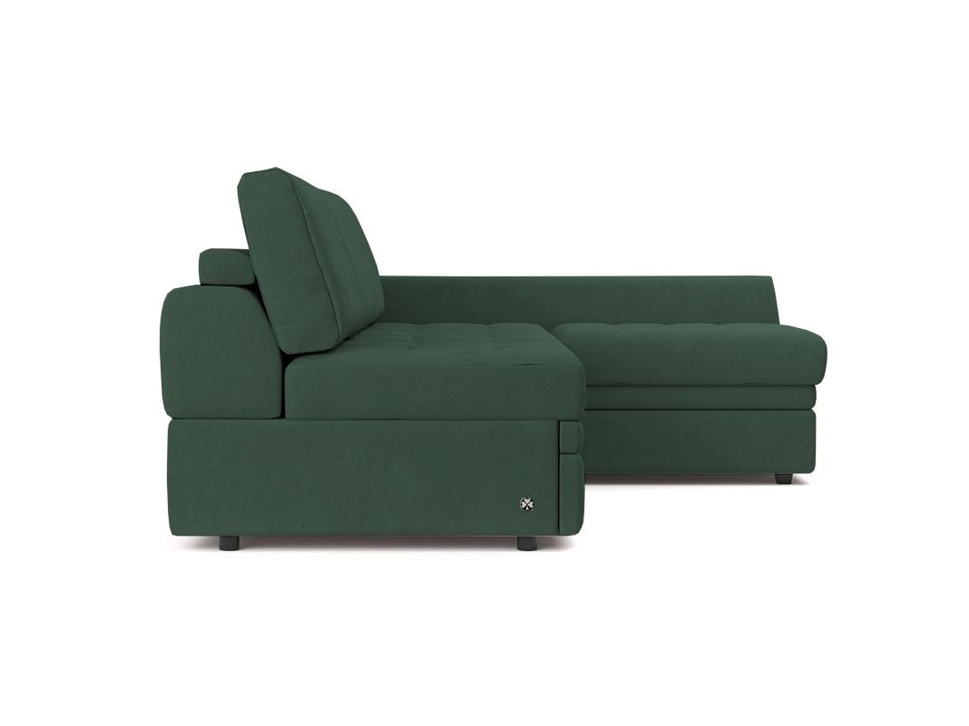 Угловой диван Бруно цвет зеленый (фото 324377)