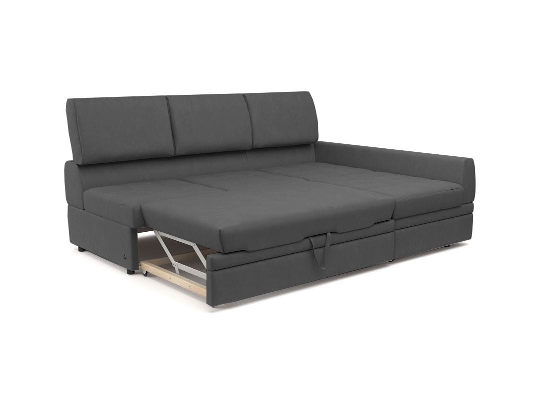 Угловой диван Бруно цвет серый (фото 324408)