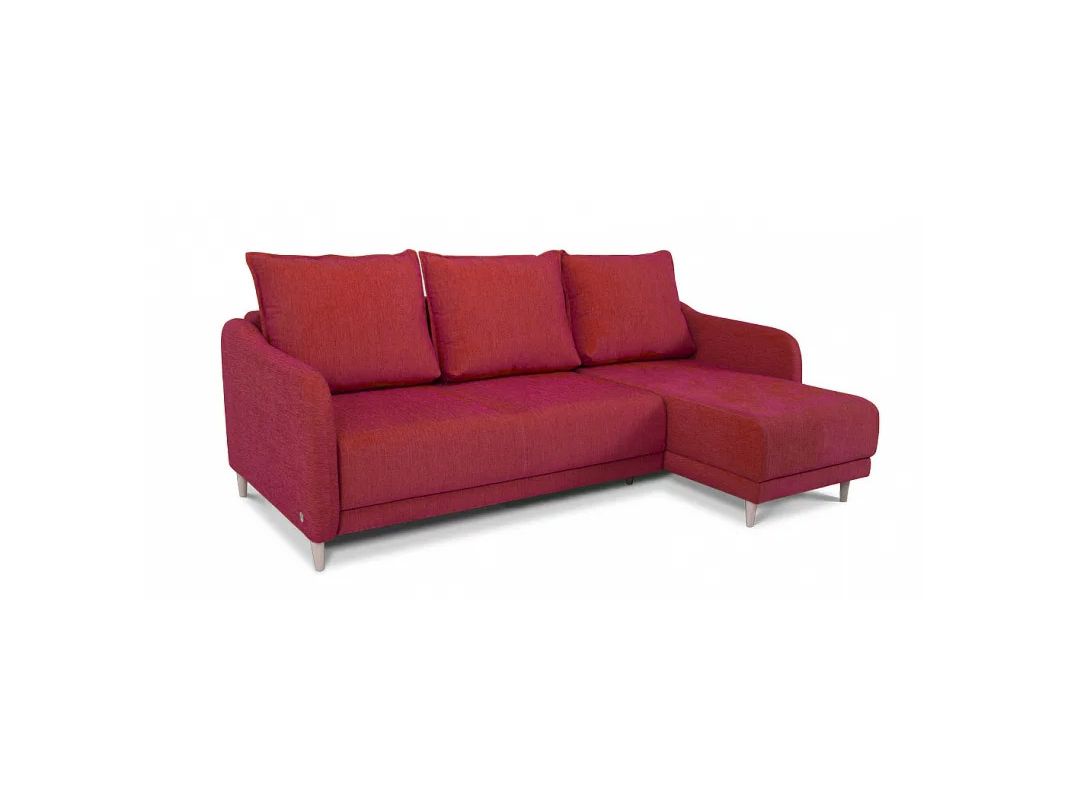 Угловой диван Бьерг цвет красный,бордовый (фото 155978)