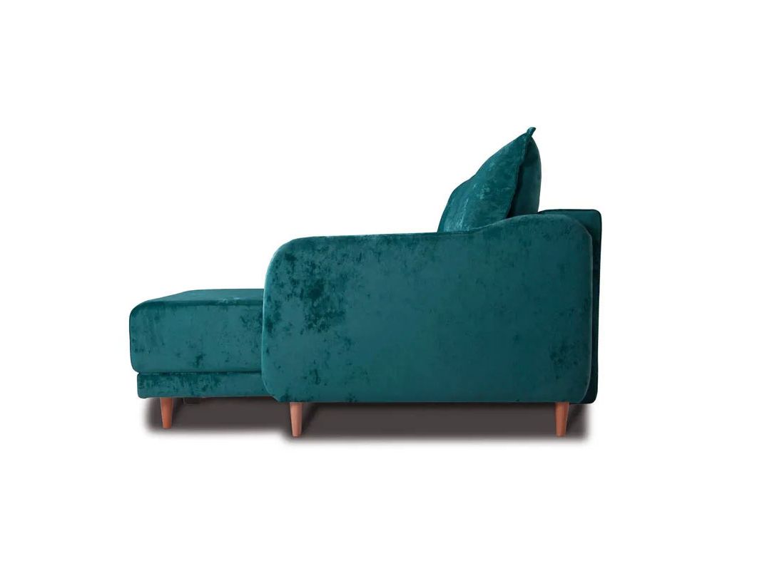 Угловой диван Бьерг цвет зеленый (фото 170705)