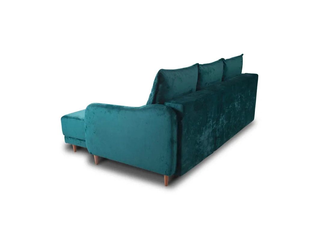 Угловой диван Бьерг цвет зеленый (фото 170706)