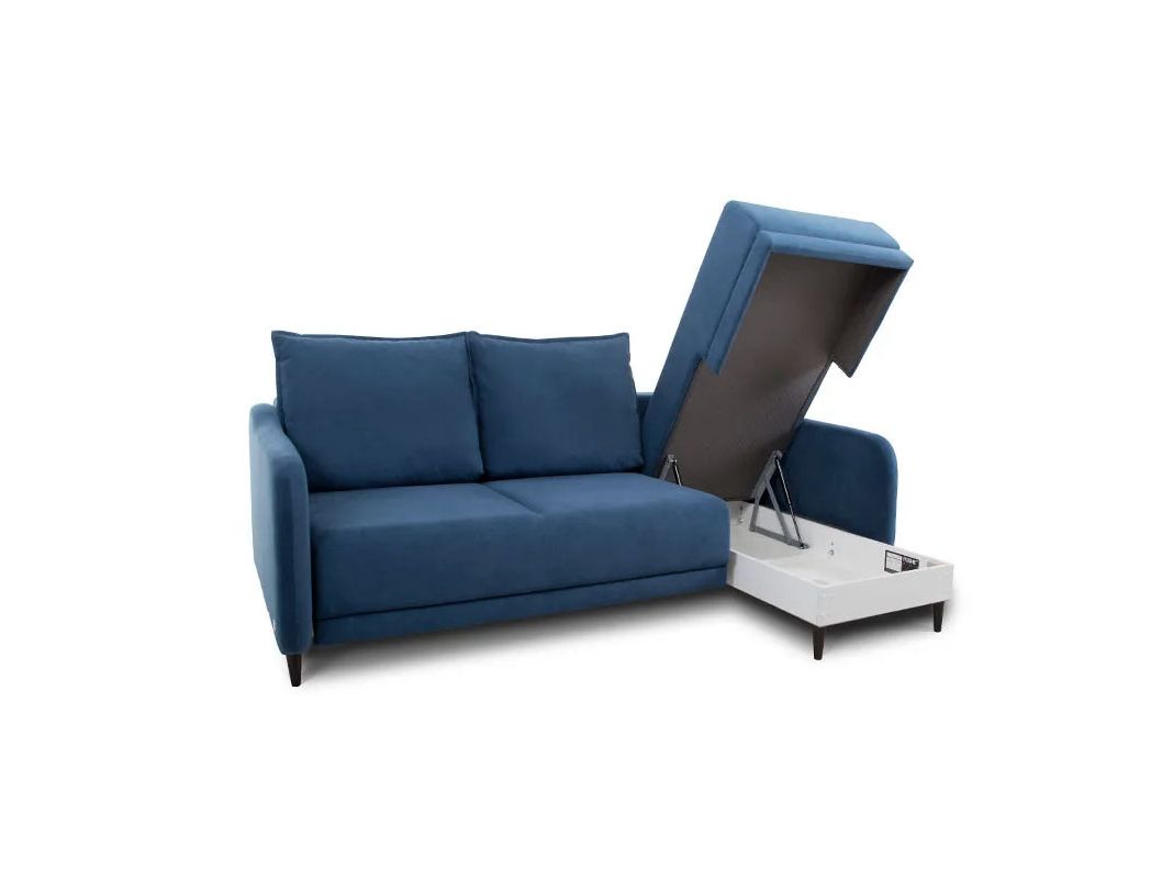 Угловой диван Бьерг цвет синий (фото 175227)