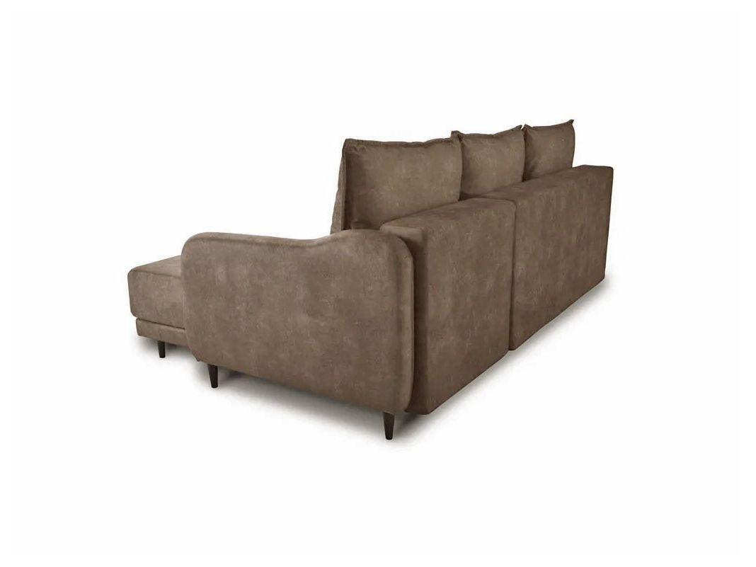 Угловой диван Бьерг цвет коричневый (фото 175262)