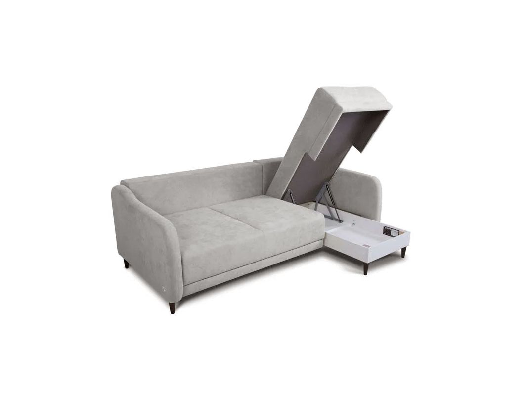 Угловой диван Бьерг цвет серый (фото 185578)