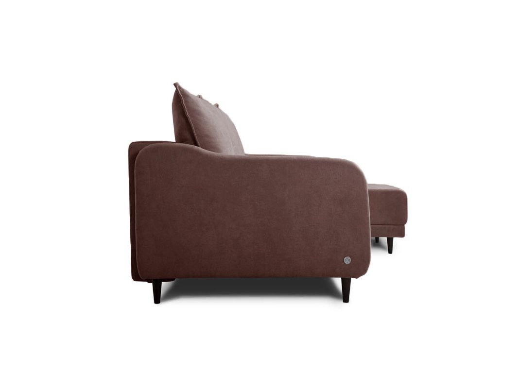 Угловой диван Бьерг цвет коричневый (фото 185611)