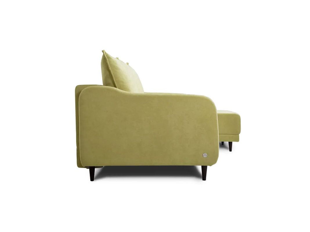 Угловой диван Бьерг цвет зеленый (фото 185646)