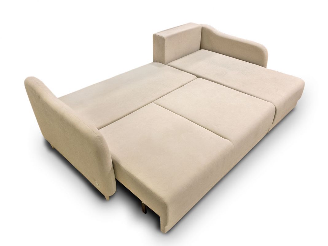 Угловой диван Бьерг цвет бежевый (фото 185715)