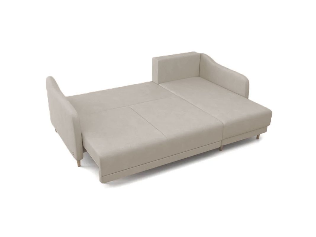 Угловой диван Бьерг цвет белый,бежевый (фото 271229)