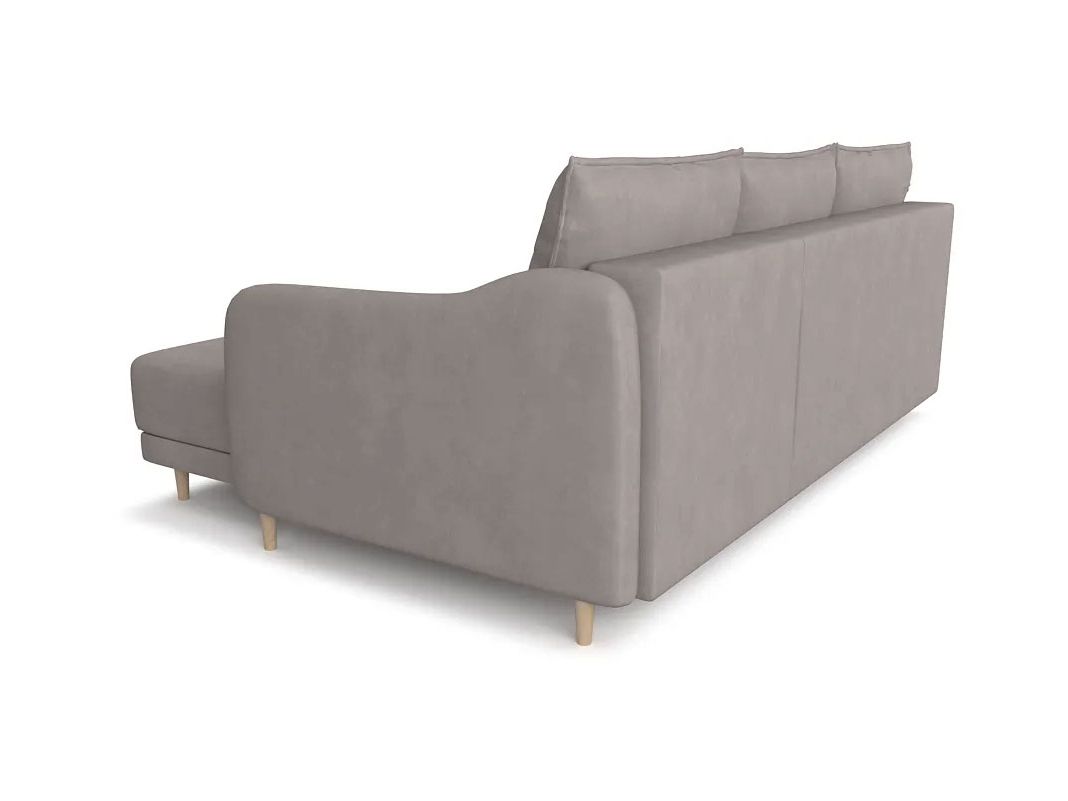 Угловой диван Бьерг цвет бежевый (фото 271263)