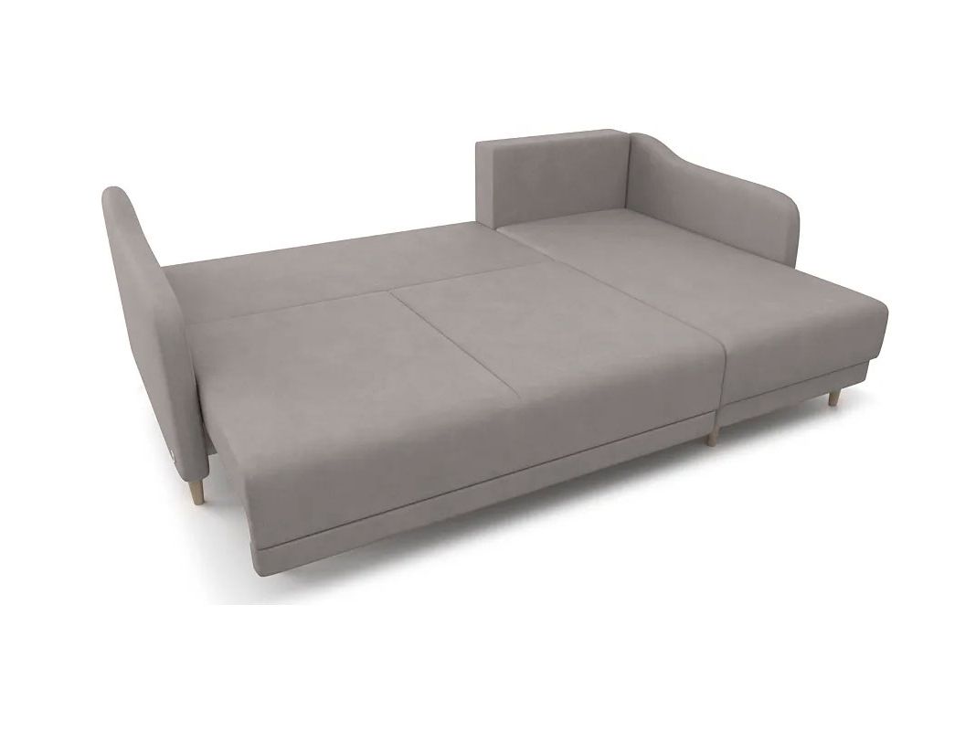 Угловой диван Бьерг цвет бежевый (фото 271264)