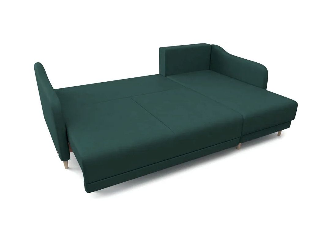 Угловой диван Бьерг цвет зеленый (фото 271453)