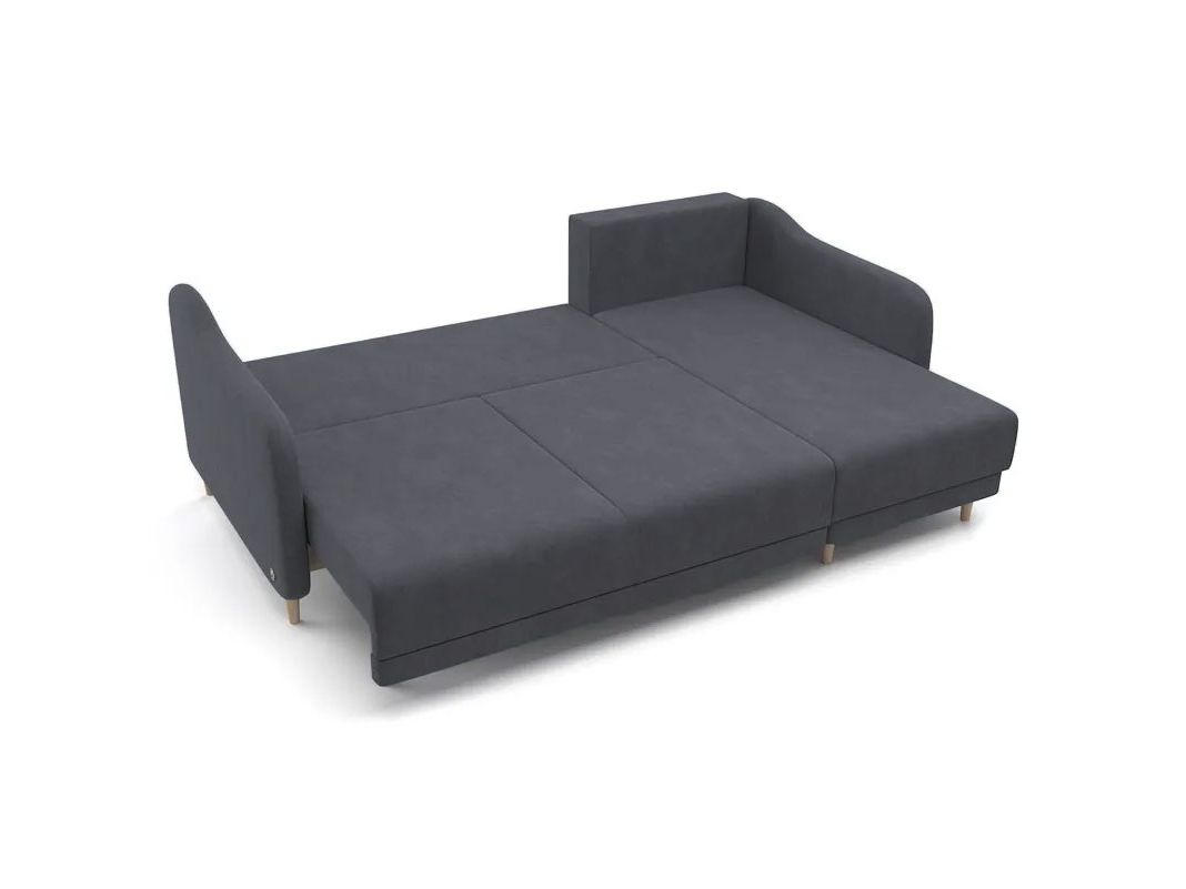 Угловой диван Бьерг цвет серый (фото 271506)