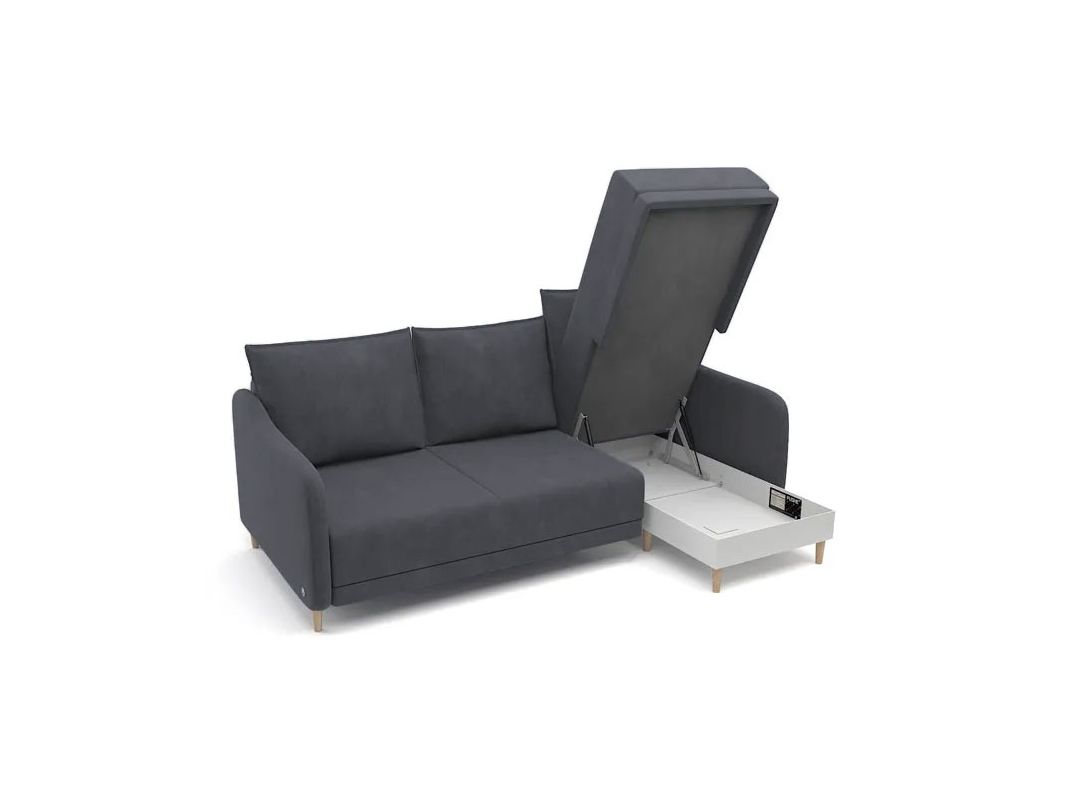 Угловой диван Бьерг цвет серый (фото 271508)