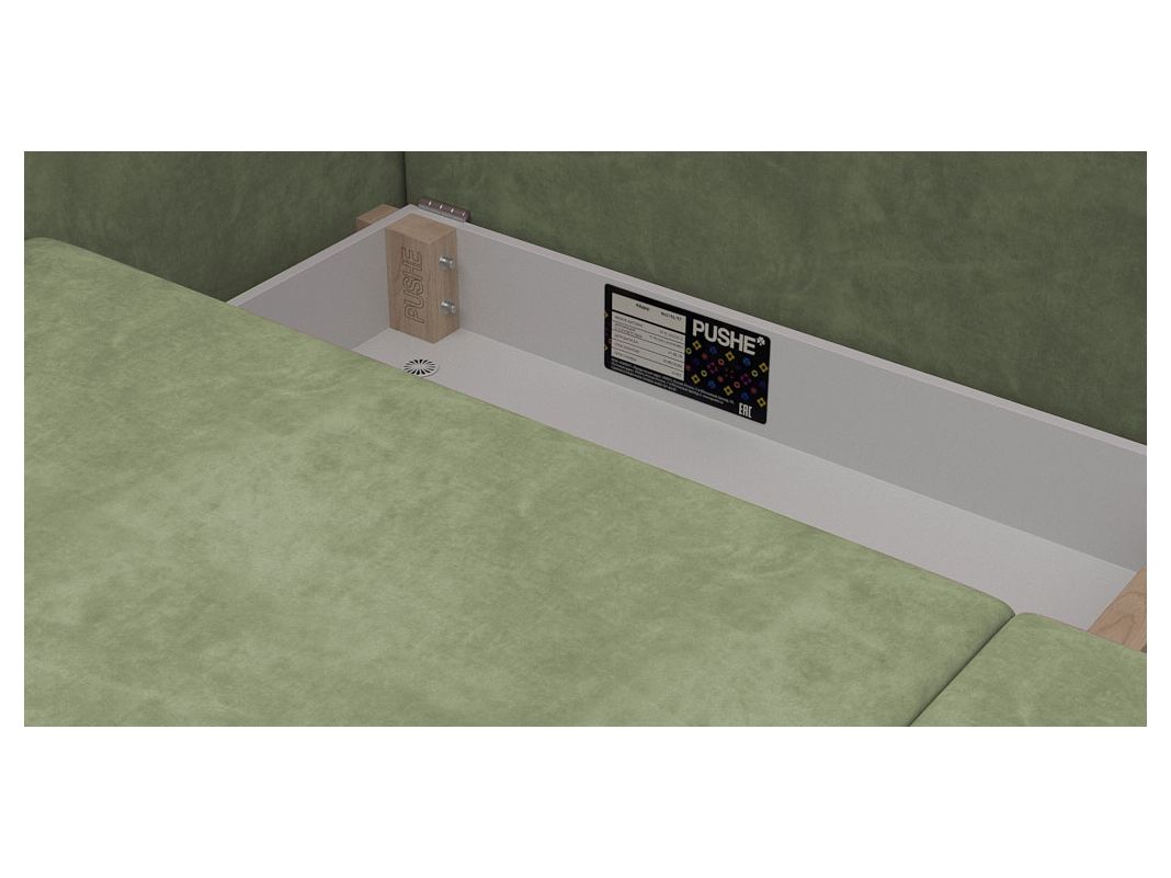 Диван Бьерг цвет зеленый,оливковый (фото 324473)