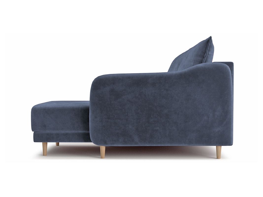 Угловой диван Бьерг цвет синий (фото 324601)