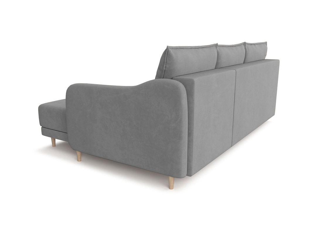 Угловой диван Бьерг цвет серый (фото 324742)