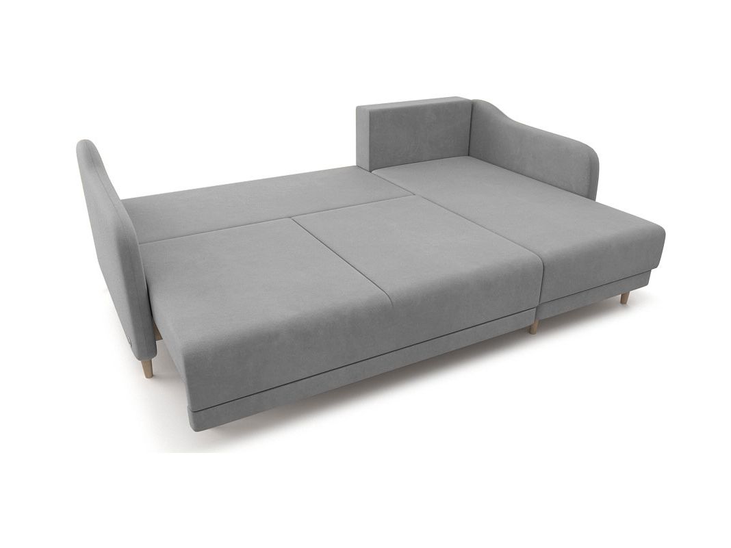 Угловой диван Бьерг цвет серый (фото 324743)