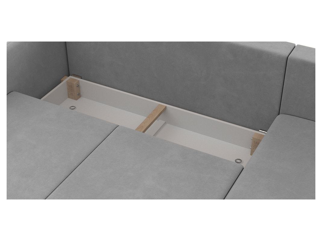 Угловой диван Бьерг цвет серый (фото 324745)