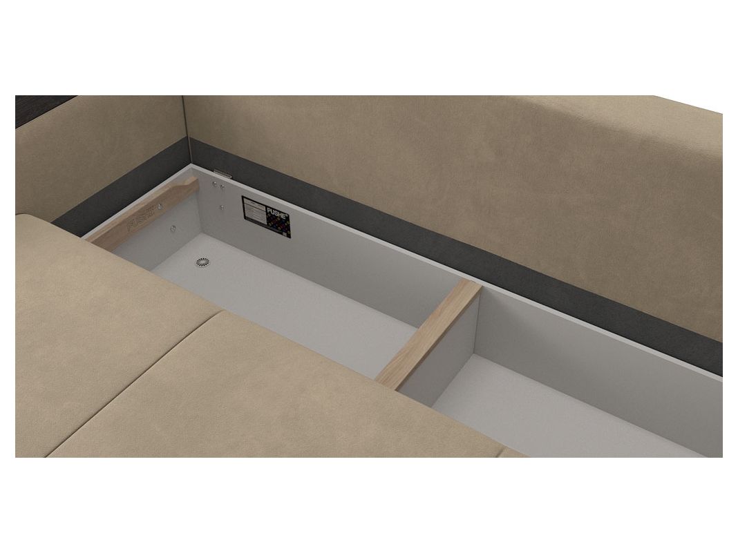 Диван Джастин цвет бежевый (фото 325232)