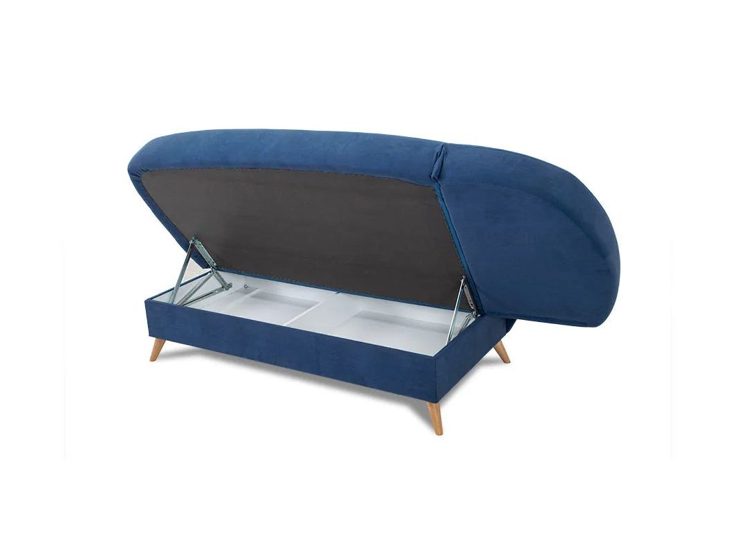 Кушетка Валетта цвет синий (фото 156318)