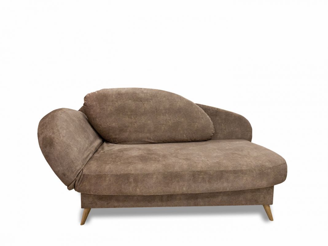 Кушетка Валетта реальное фото образца цвет коричневый (фото 158292)