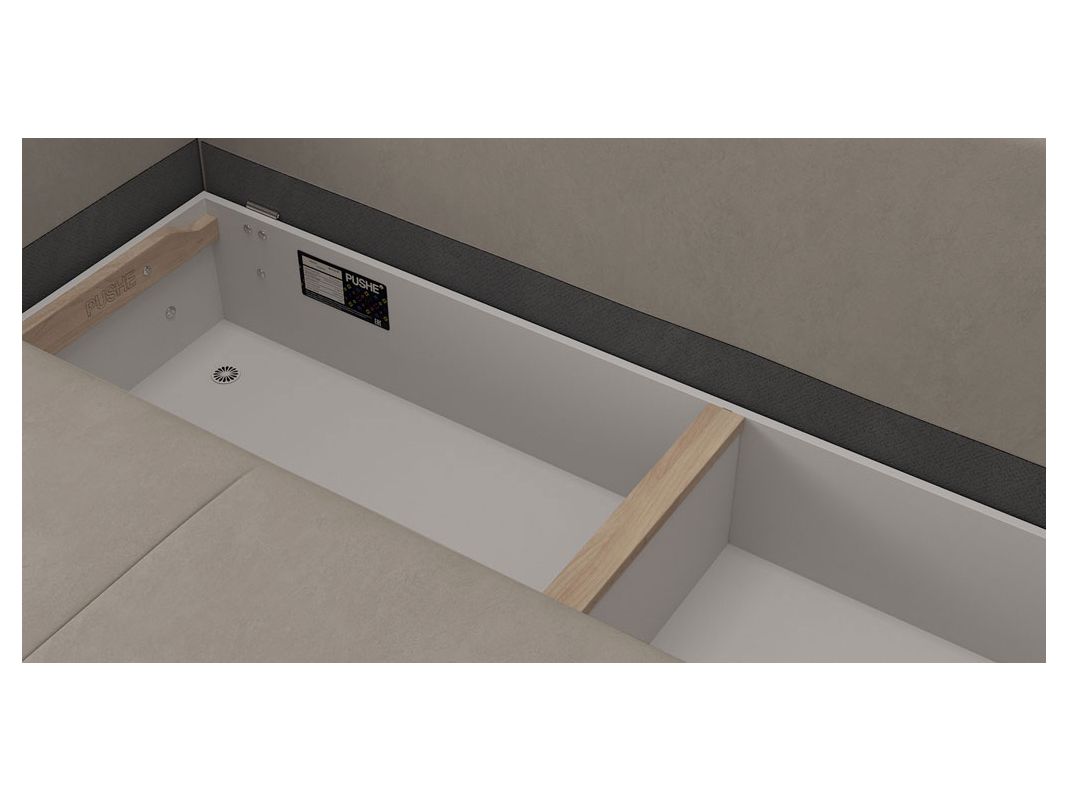 Диван Джастин цвет бежевый,серый (фото 325372)