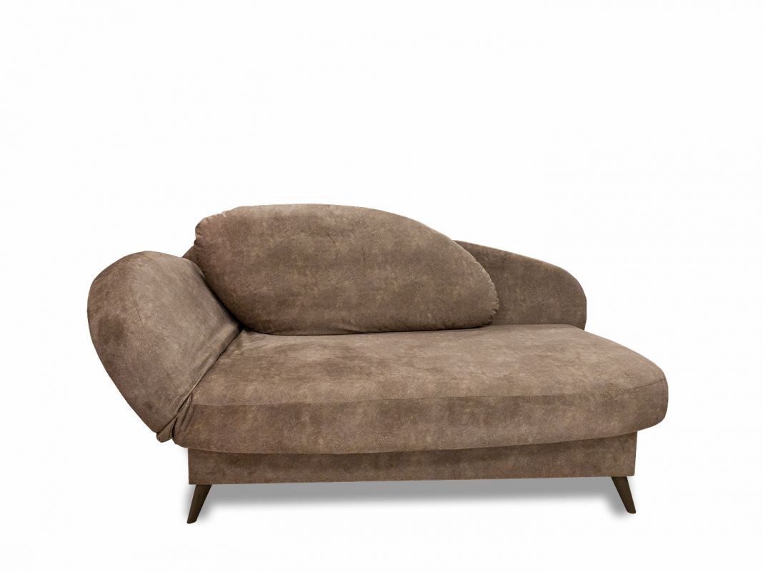 Кушетка Валетта реальное фото образца цвет коричневый (фото 234214)