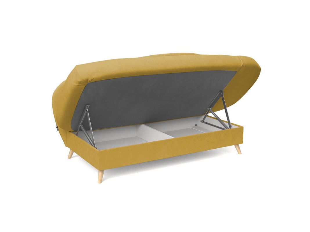 Кушетка Валетта цвет желтый (фото 325027)