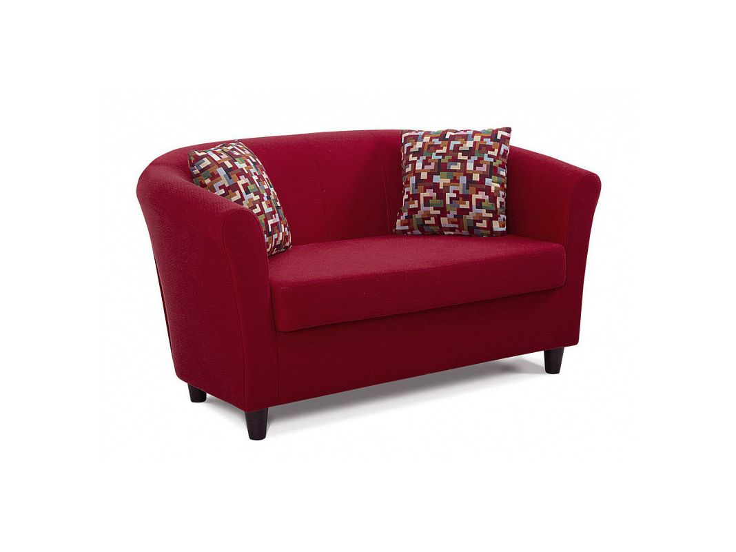 Диван кушетка Волана цвет красный (фото 10904)