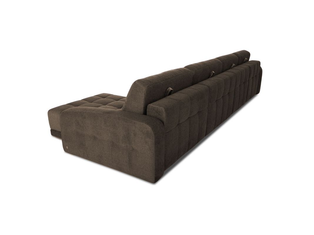 Угловой диван Джефферсон цвет коричневый (фото 325536)