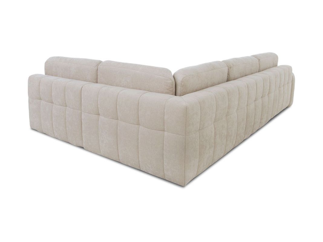 Угловой диван Джефферсон цвет белый,бежевый (фото 325577)