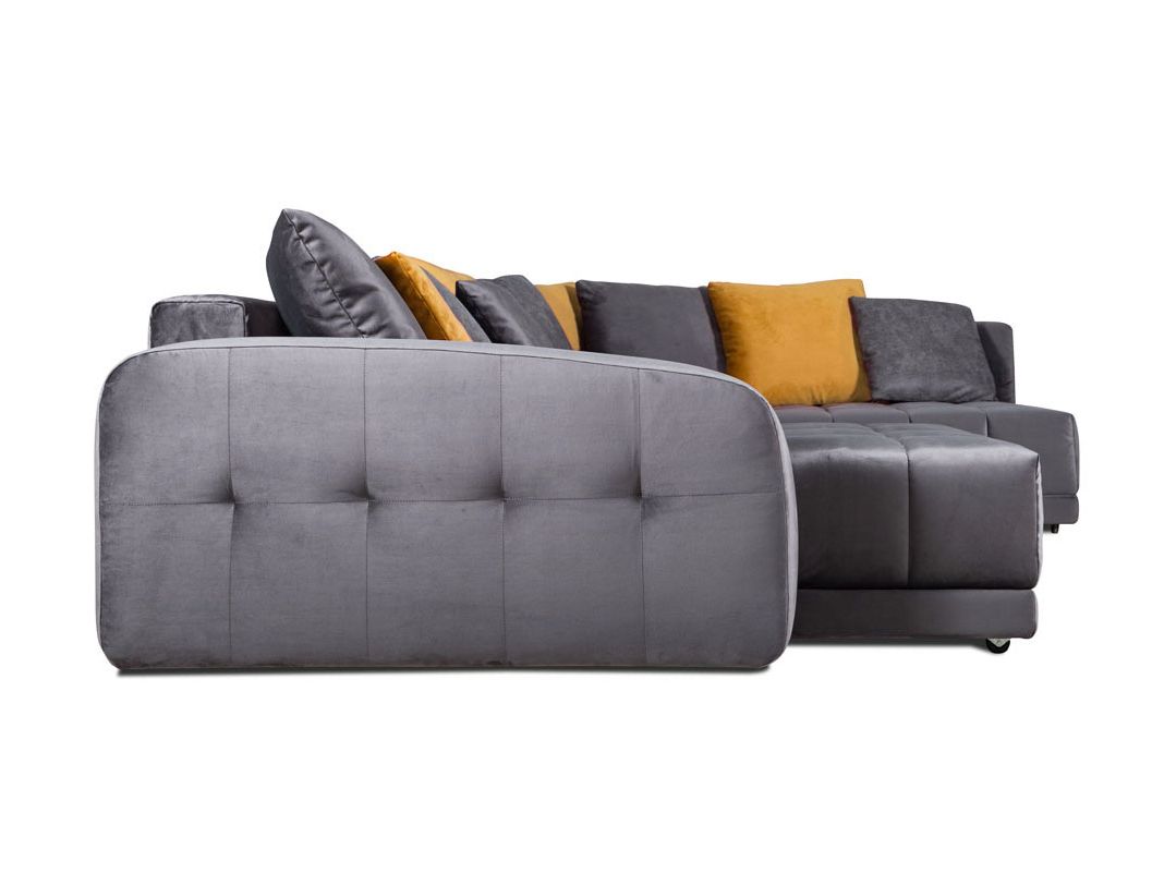 Угловой диван Джефферсон цвет серый (фото 325754)