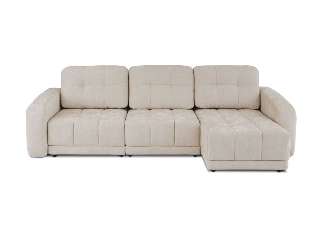 Угловой диван Джефферсон цвет белый,бежевый (фото 325770)