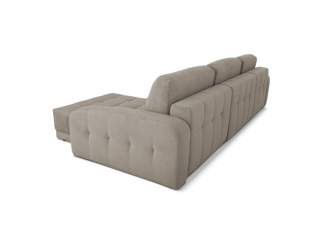 Угловой диван Джефферсон цвет бежевый,серый (фото 325867)