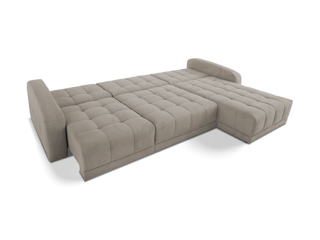 Угловой диван Джефферсон цвет бежевый,серый (фото 325869)