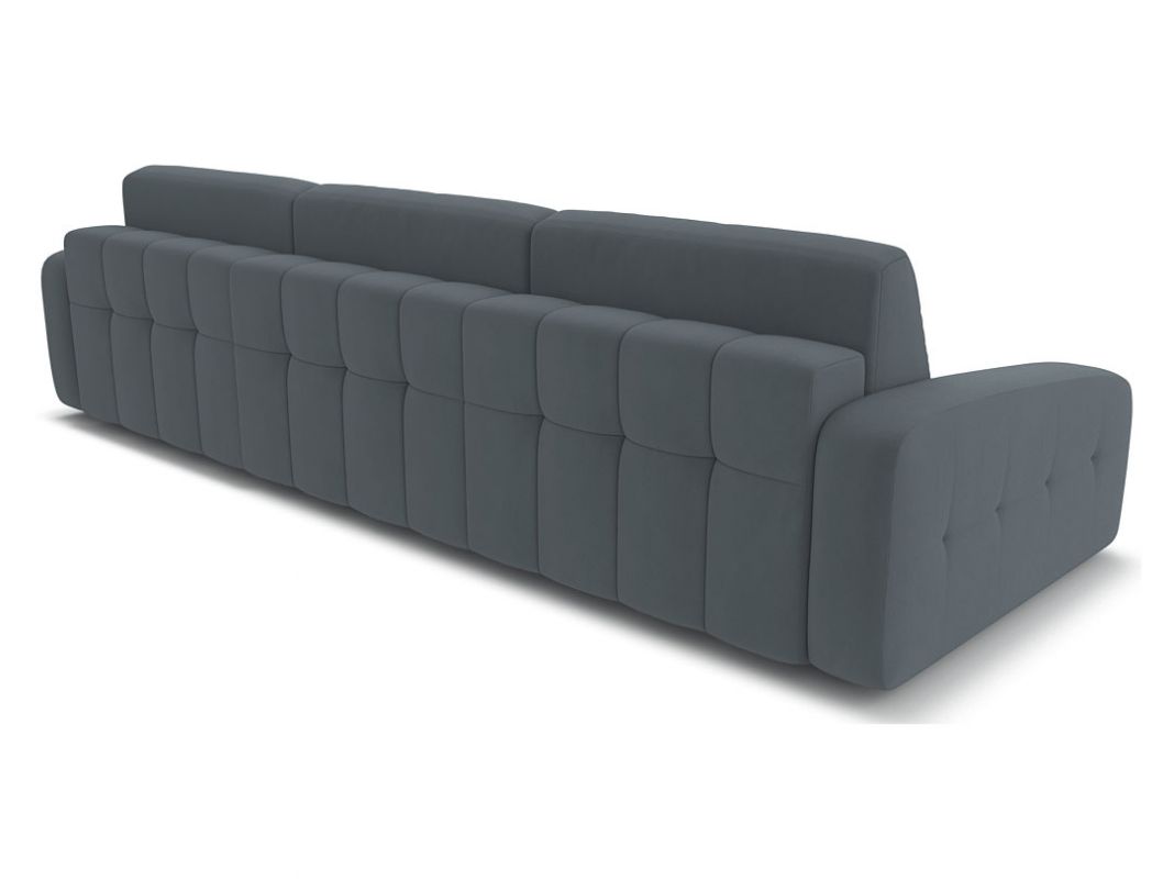 Угловой диван Джефферсон цвет серый,голубой (фото 325915)