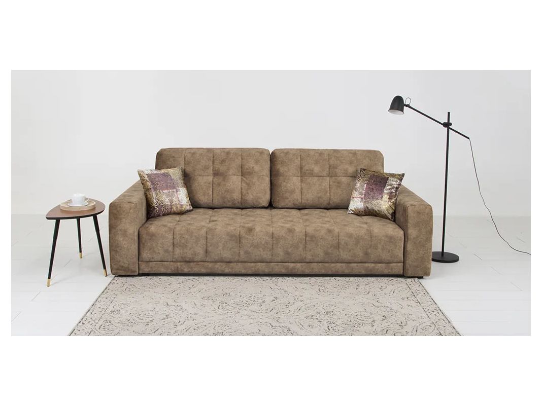 Диван Джефферсон цвет бежевый,коричневый (фото 169970)